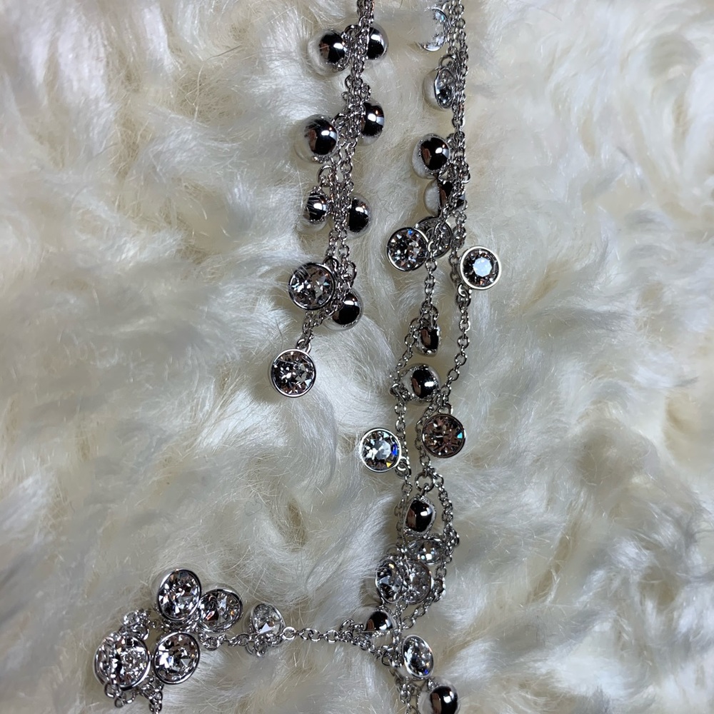 Touchstone Crystals “Cha Cha Lariat” Necklace NWT - Picture 6 of 8